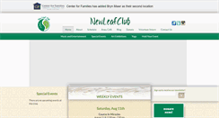Desktop Screenshot of newleafclub.org
